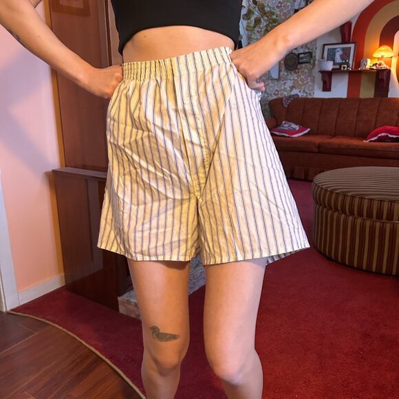 1960s Hanes polycotton boxer brief shorts - made in the usa! - Picture 6 of 12